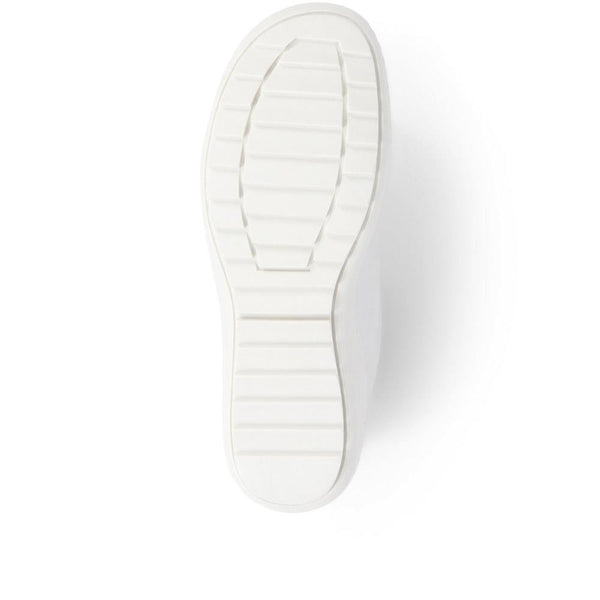 Pavers Lace-Up Trainers - Silver