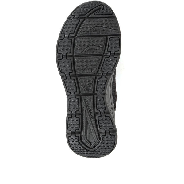 Pavers Ladies' Sport D'Lux Walker Trainers - Black