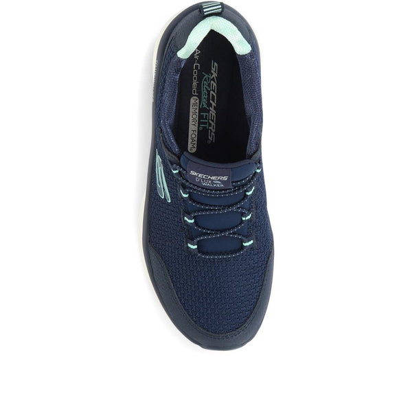 Pavers Ladies' Sport D'Lux Walker Trainers - Navy