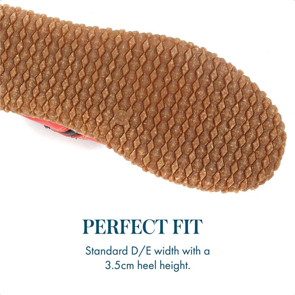 Pavers Leather Ankle Boots - Red