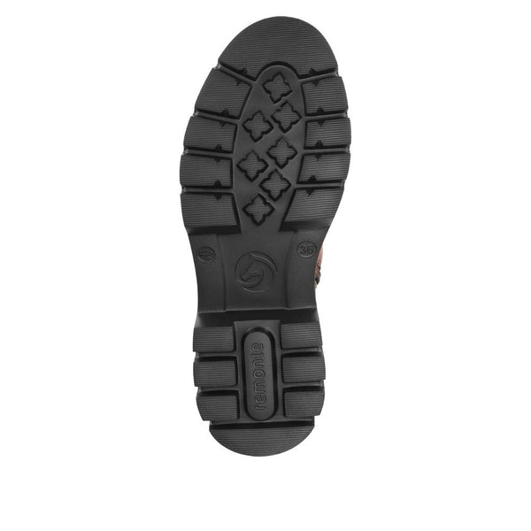 Pavers Leather Buckle-Detailed Ankle Boots - Tan