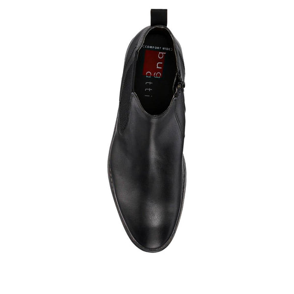 Pavers Leather Chelsea Boots - Black