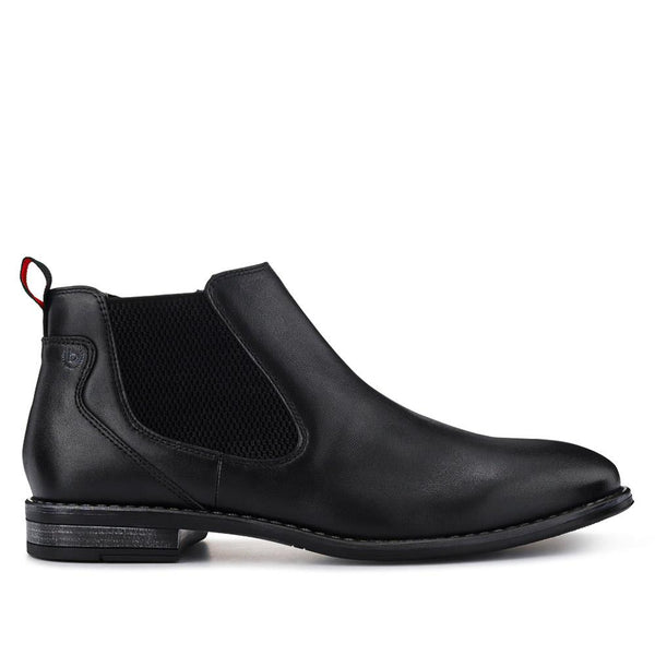 pavers Leather Chelsea Boots - Black