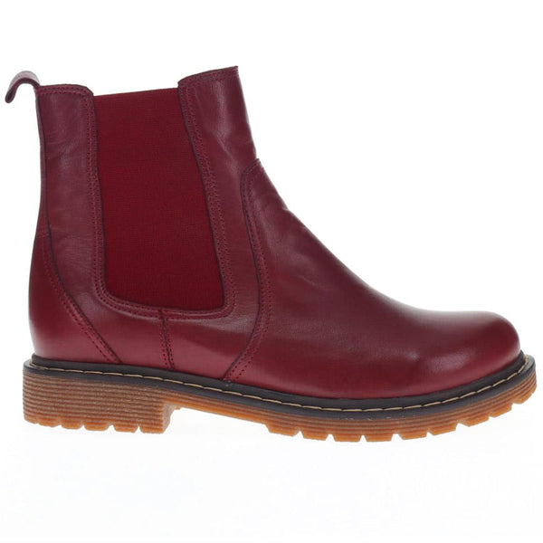 pavers Leather Chelsea Boots - Burgundy