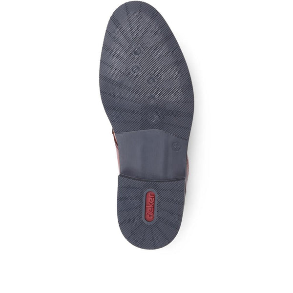 Pavers Leather Derby Shoe - Brown