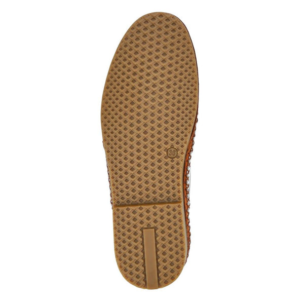 Pavers Leather Lace-Up Shoes - White