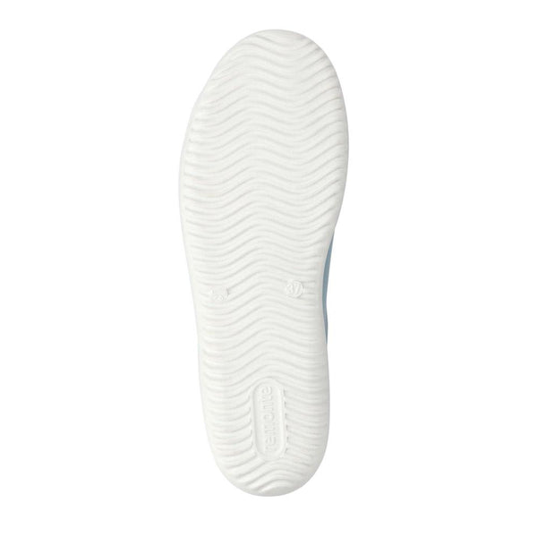 Pavers Leather Lace-Up Trainers - Blue