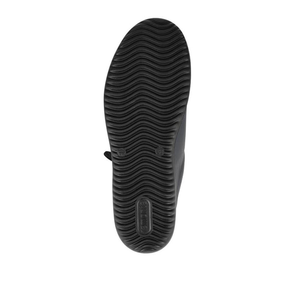 Pavers Leather Lace-Up Trainers - Navy