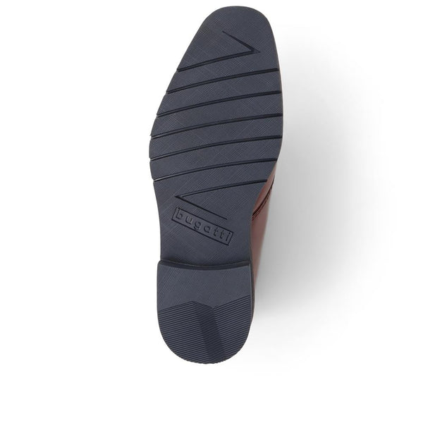 Pavers Leather Lace-Ups - Cognac