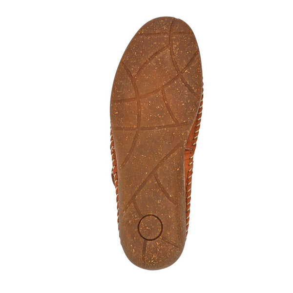 Pavers Leather Mary Janes - Tan