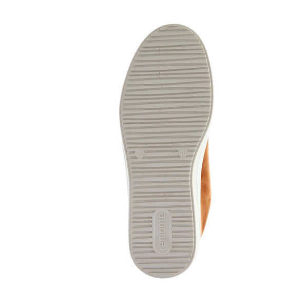 Pavers Leather Platform Trainers - Tan