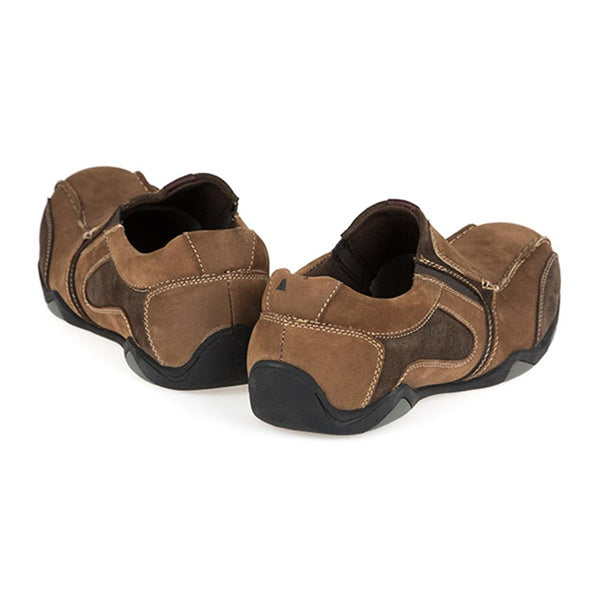 Pavers Leather Slip On Shoe - Brown