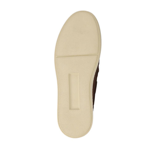 Pavers Leather Slip-On Shoes - Brown