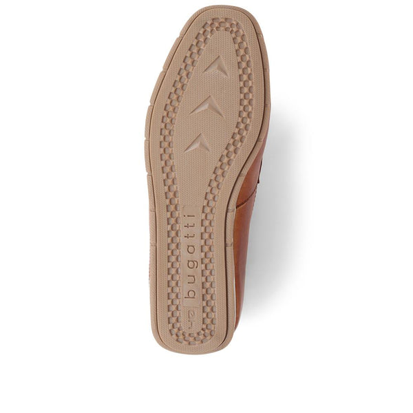 Pavers Leather Slip-On Shoes - Cognac