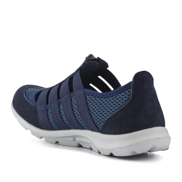 Pavers Leather Slip-On Shoes - Navy