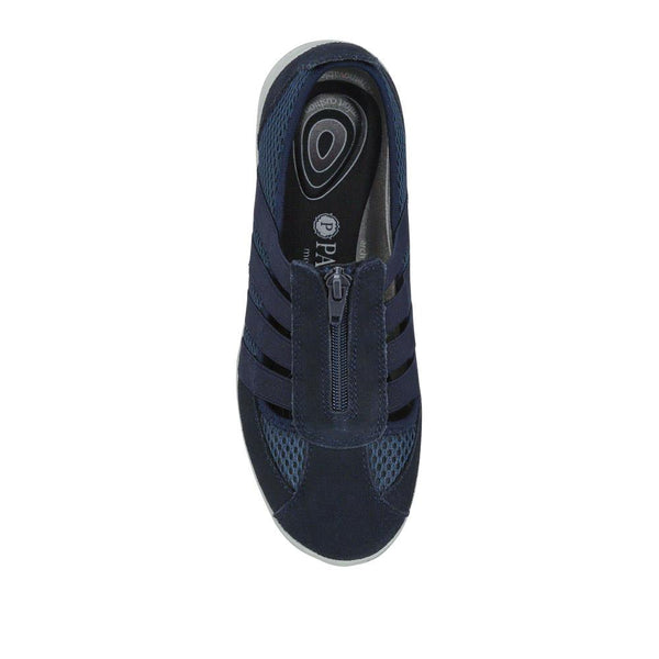 Pavers Leather Slip-On Shoes - Navy
