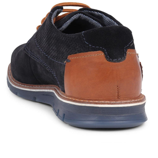 Pavers Leather Smart Shoes - Navy