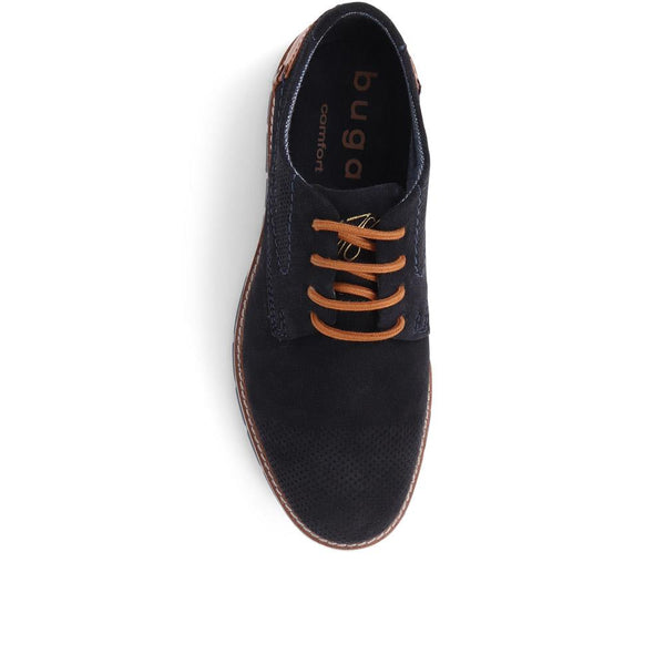 Pavers Leather Smart Shoes - Navy