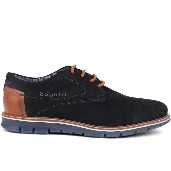 pavers Leather Smart Shoes - Navy