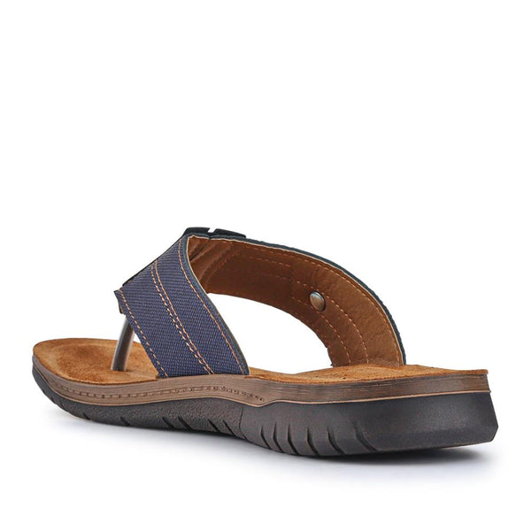 pavers Leather Toe Post Sandals - Blue