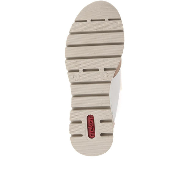 Pavers Leather Trainers - White Multi