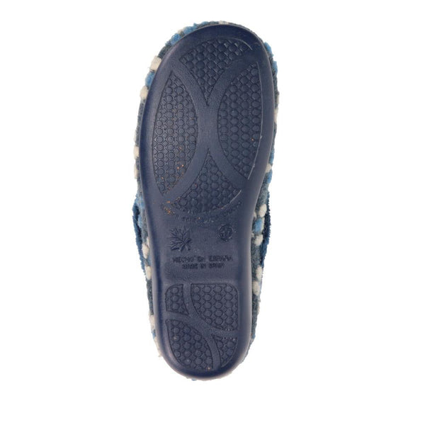 Pavers Lightweight Full Slippers - Navy