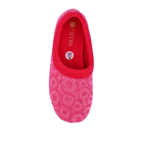 Pavers Lightweight Full Slippers - Pink