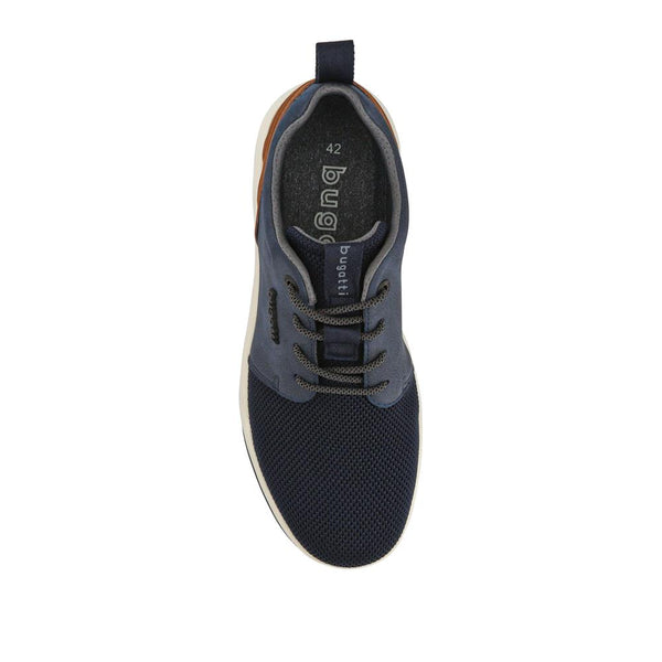 Pavers Lightweight Lace-Up Shoes - Navy