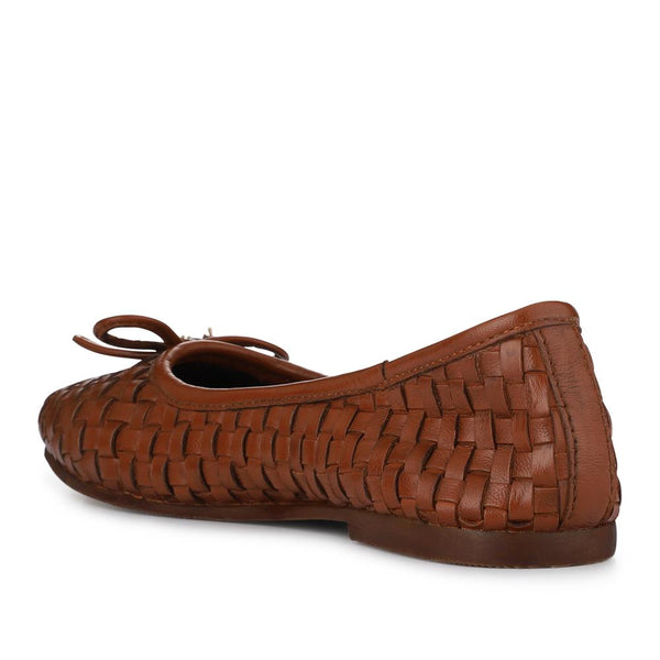 Pavers Lightweight Leather Pumps - Tan