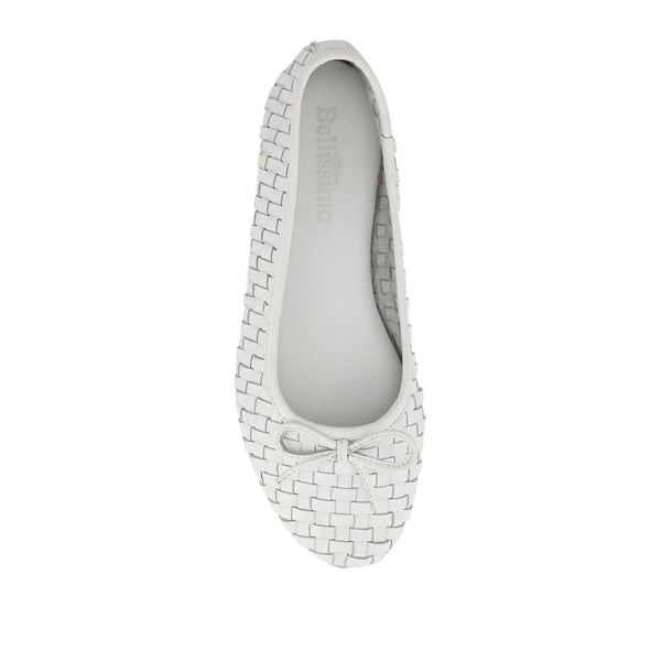 Pavers Lightweight Leather Pumps - White