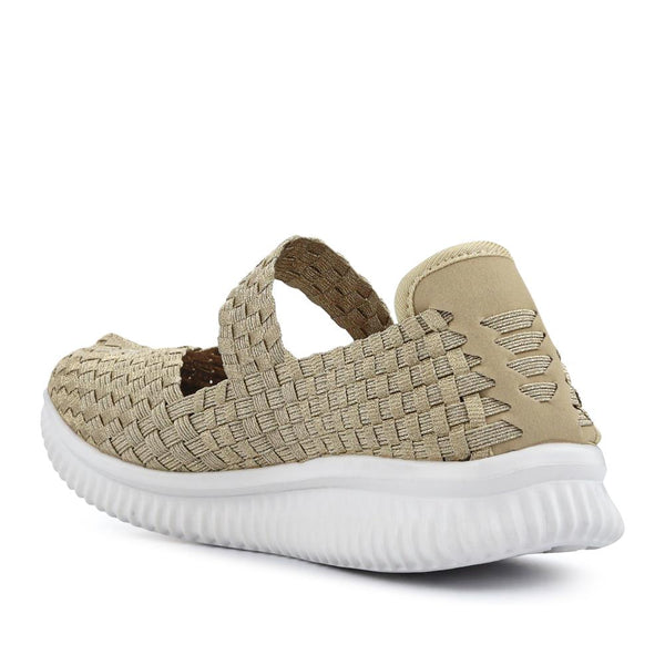 Pavers Lightweight Mary Janes - Gold