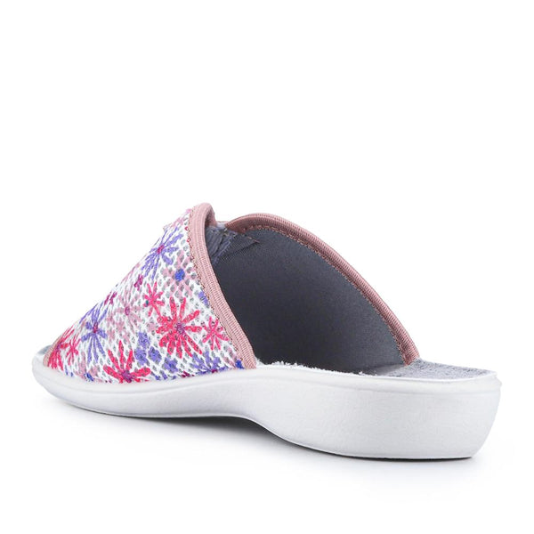 Pavers Lightweight Mule Slippers - Pink Multi