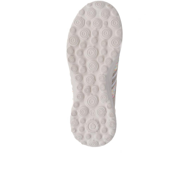 Pavers Lightweight Slip-On Trainers - Beige