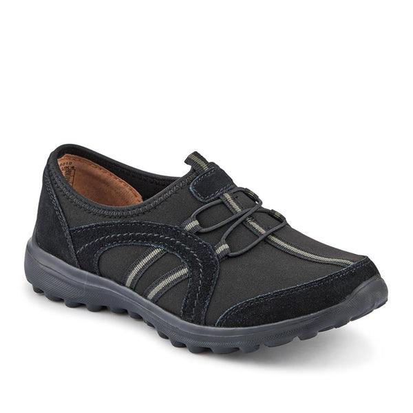 pavers Lightweight Slip-On Trainers - Black