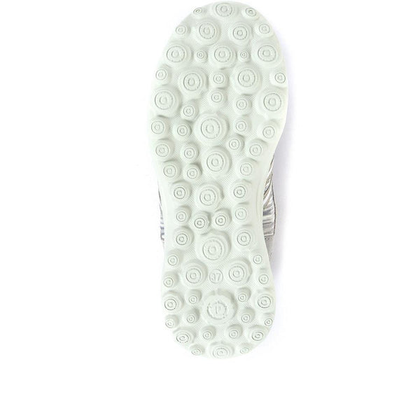 Pavers Lightweight Slip-On Trainers - Grey