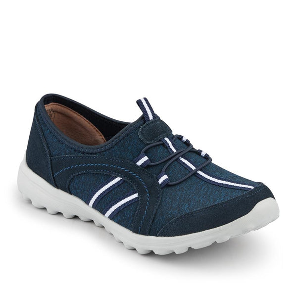 pavers Lightweight Slip-On Trainers - Navy