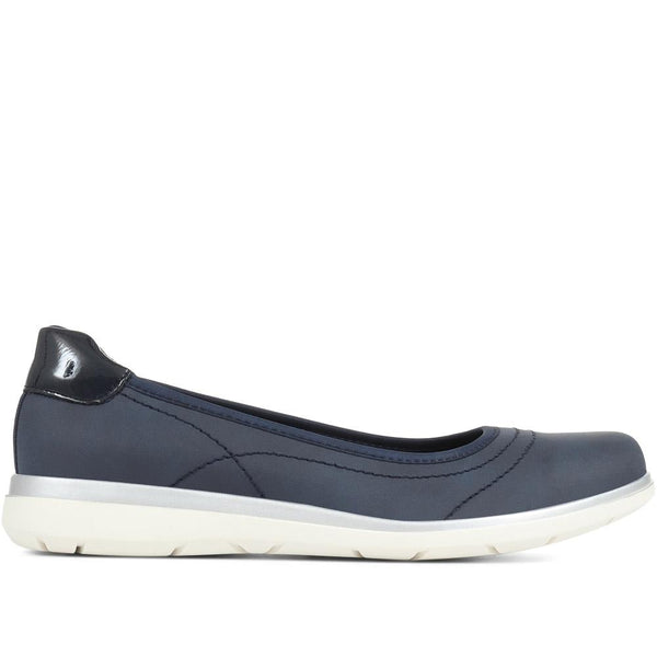 pavers Lightweight Trainer Pumps - Navy
