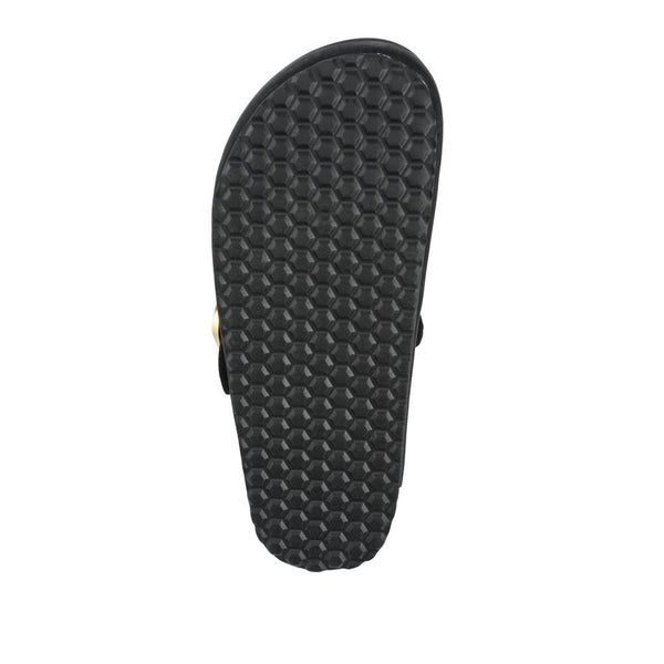 Pavers Lighweight Clogs With Leather Insock - Black
