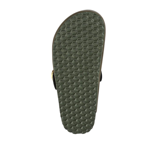 Pavers Lighweight Clogs With Leather Insock - Khaki