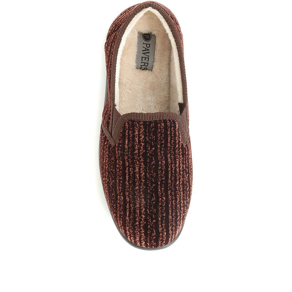 Pavers Loafer Slippers - Brown