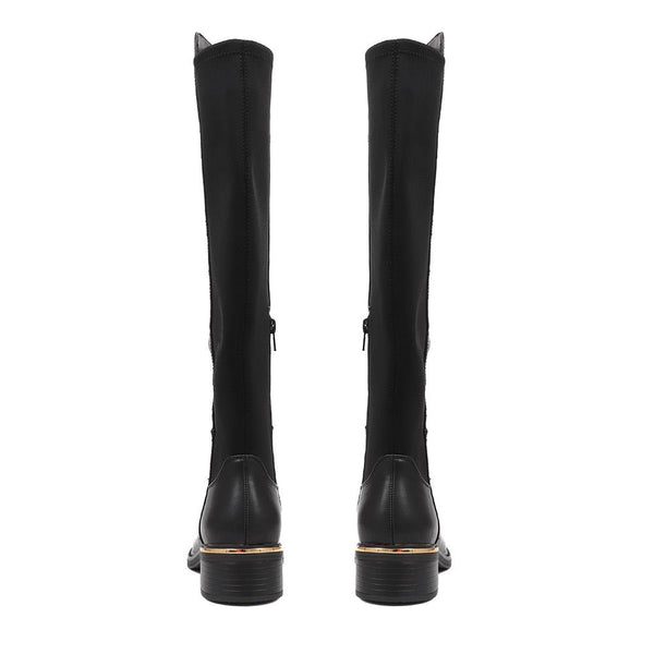 Pavers Long Boots - Black