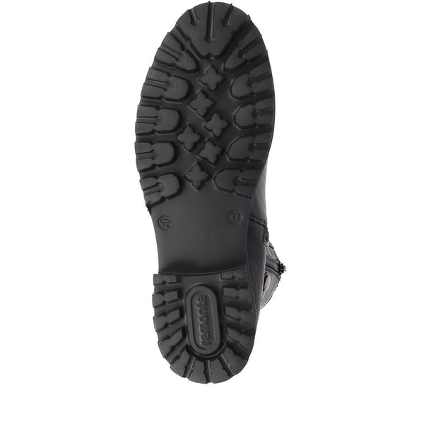 Pavers Low Heeled Chelsea Boots - Black