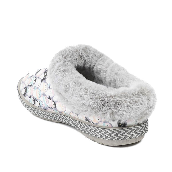 Pavers Luxury Warm Animal Mule Slippers - Multi