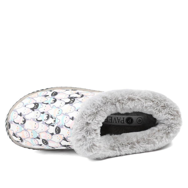 Pavers Luxury Warm Animal Mule Slippers - Multi