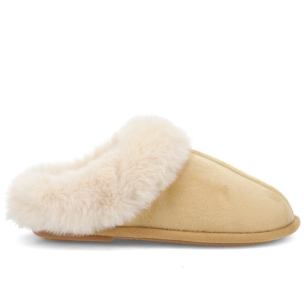 pavers Memory Foam Mule Slippers - Chestnut