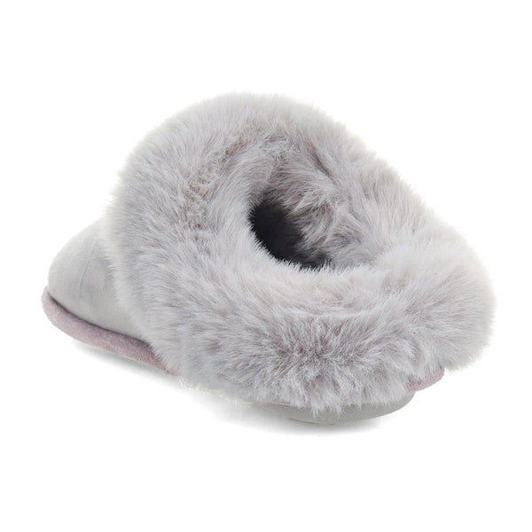 Pavers Memory Foam Mule Slippers - Grey