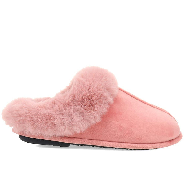 pavers Memory Foam Mule Slippers - Rose