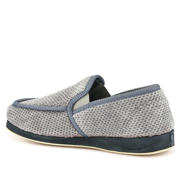 Pavers Memory Foam Slippers - Grey