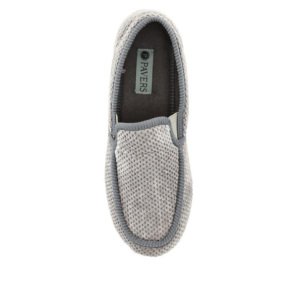 Pavers Memory Foam Slippers - Grey