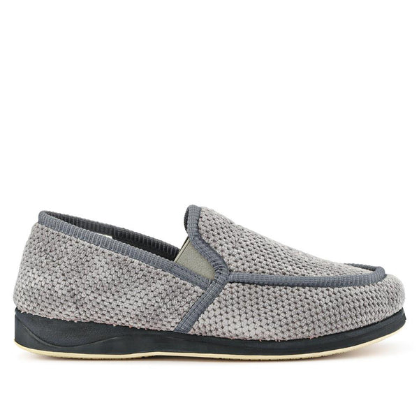 pavers Memory Foam Slippers - Grey